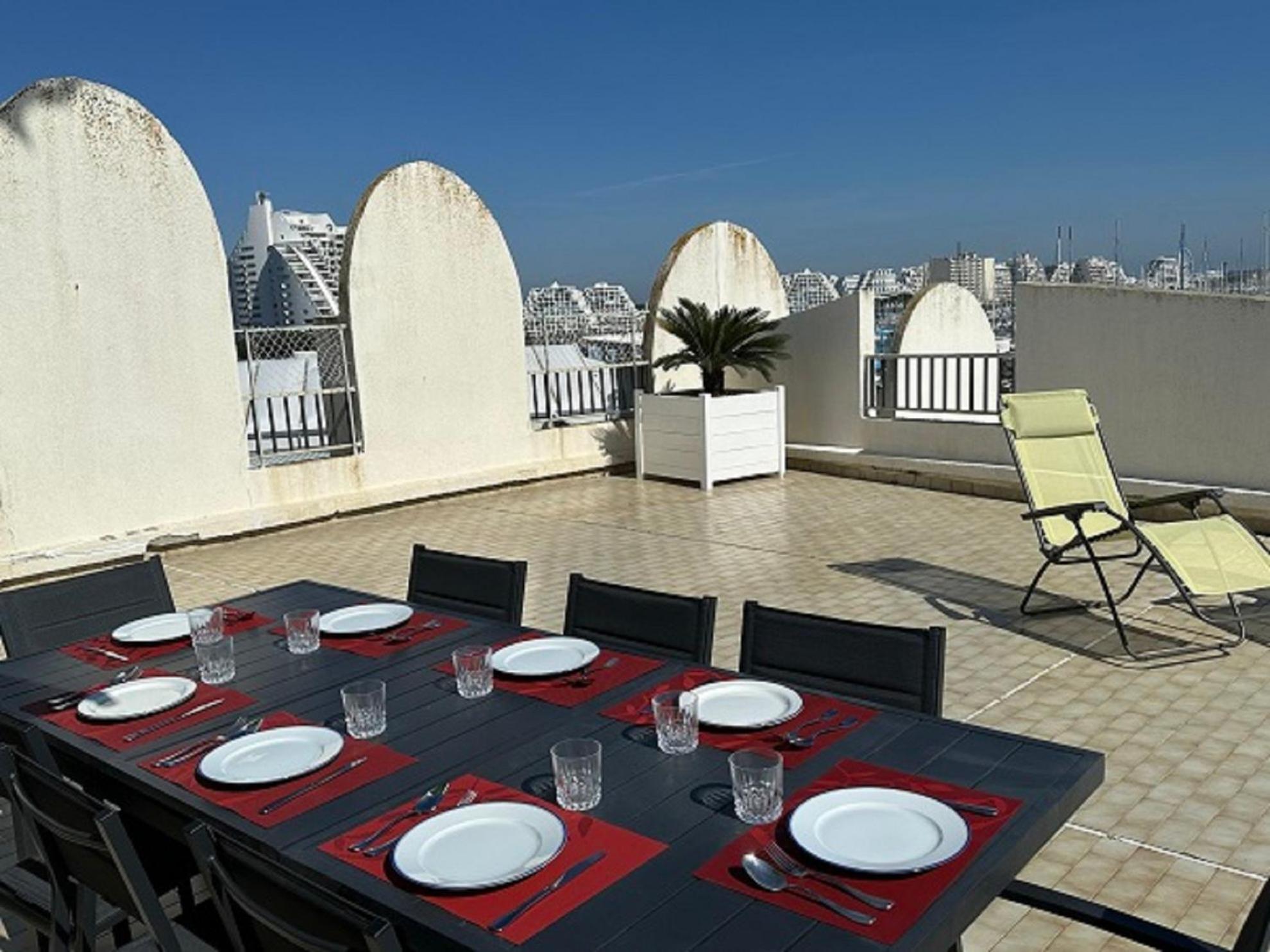 Vittoria Immobilier 8 - Reglement Sur Place - Cheques Vacances Acceptes La Grande Motte Oda fotoğraf