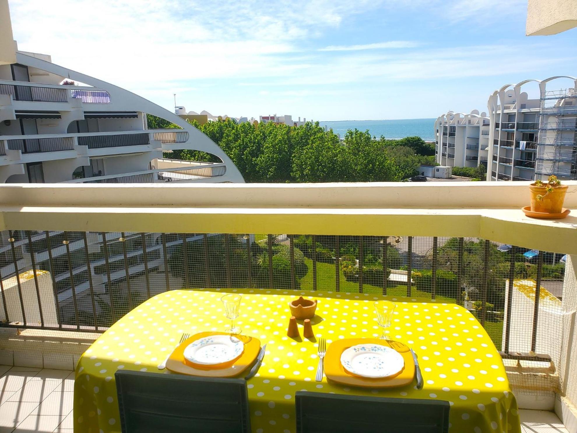 Vittoria Immobilier 8 - Reglement Sur Place - Cheques Vacances Acceptes La Grande Motte Dış mekan fotoğraf